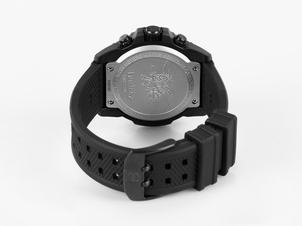 Reloj de Cuarzo Luminox Sea Navy Seal Chronograph 3580 Serie, Negro, XS.3581.BO