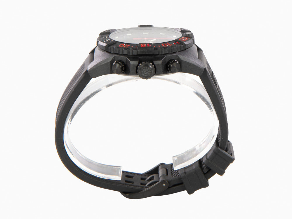 Reloj de Cuarzo Luminox Sea Navy Seal Chronograph 3580 Series, Negro, XS.3581.EY