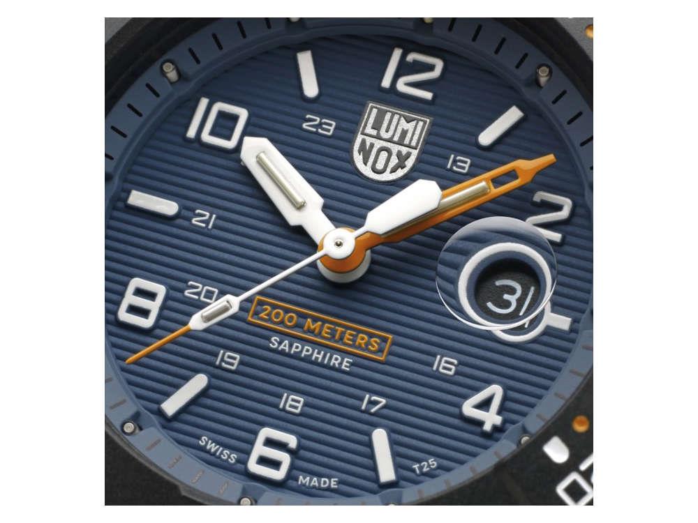 Reloj de Cuarzo Luminox Sea Navy Seal 3600, Azul, CARBONOX™, 45 mm, XS.3602.NSF