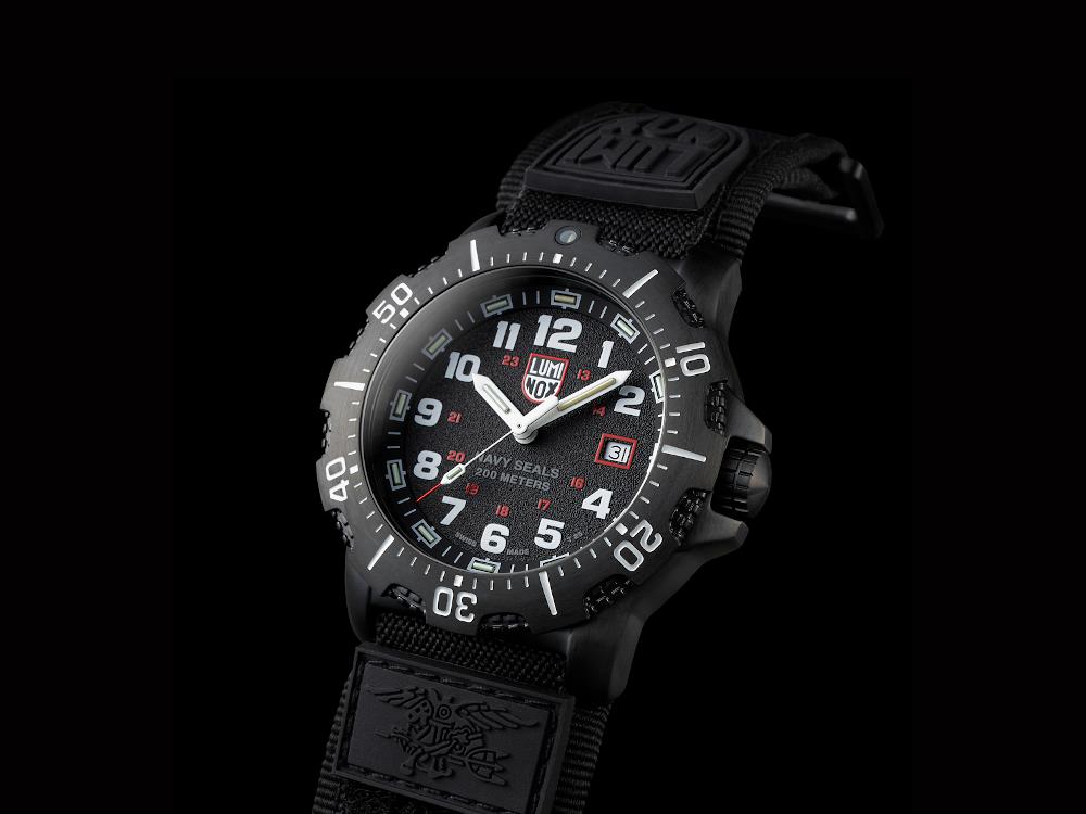 Reloj de Cuarzo Luminox Sea Navy Seal 4230 Series, Negro, 45 mm, XS.4231.SET