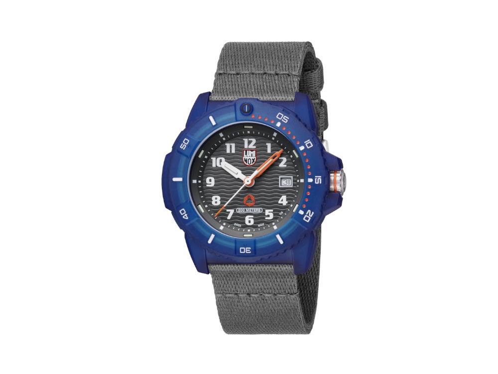 Reloj de Cuarzo Luminox ECO 8900 Series #TIDE, Gris, 46 mm, 20 atm, XS.8902.ECO