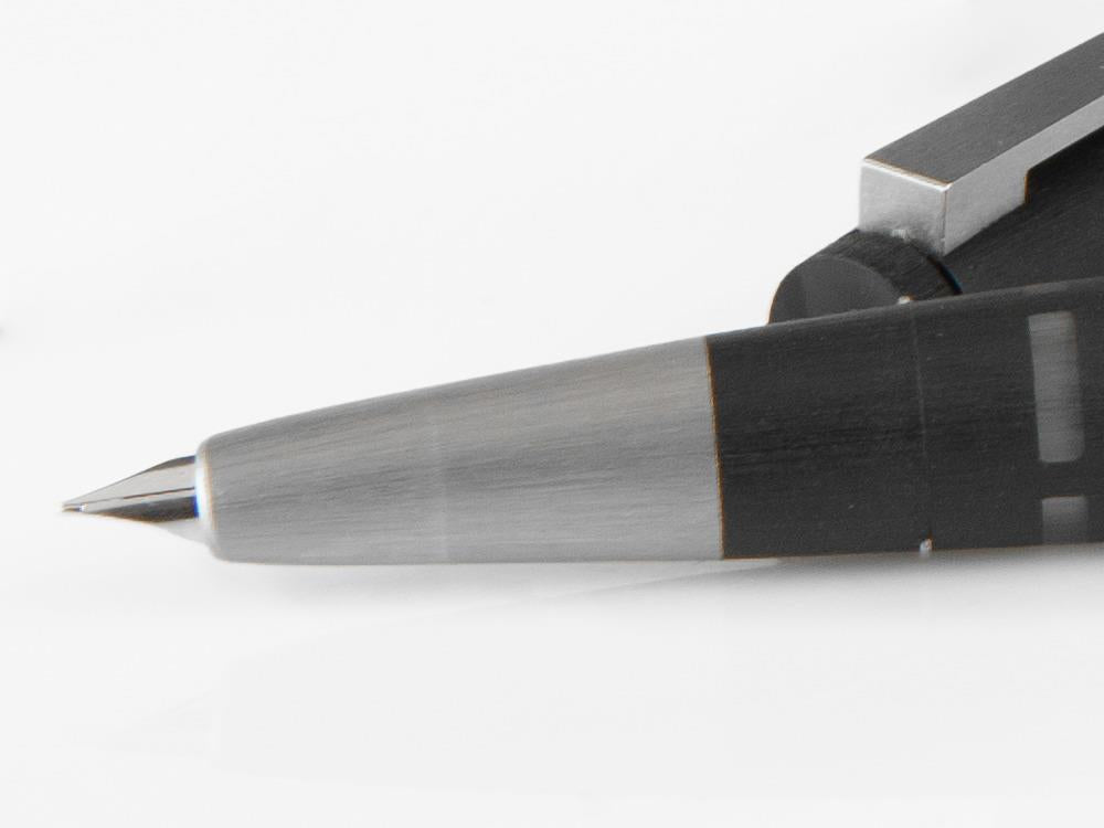 Pluma Estilográfica Lamy 2000, Makrolon, Cepillado mate, Negro, 1201351