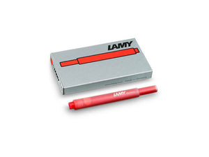 Cartuchos Lamy T 10, Rojo, 5 unidades, 1202076