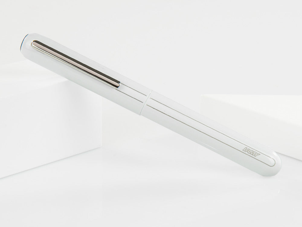 Pluma Estilográfica Lamy Dialog 3 Pianowhite, Platinado, Blanco, 1228089