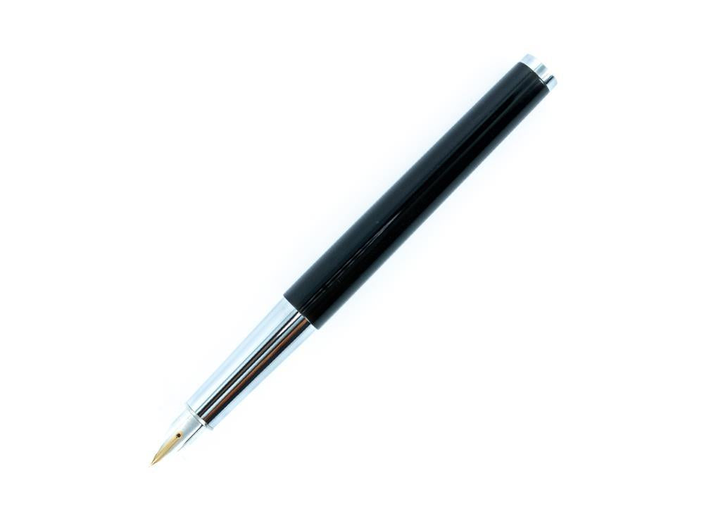 Pluma Estilográfica Lamy Scala Pianoblack, Negro, Oro14k / platino