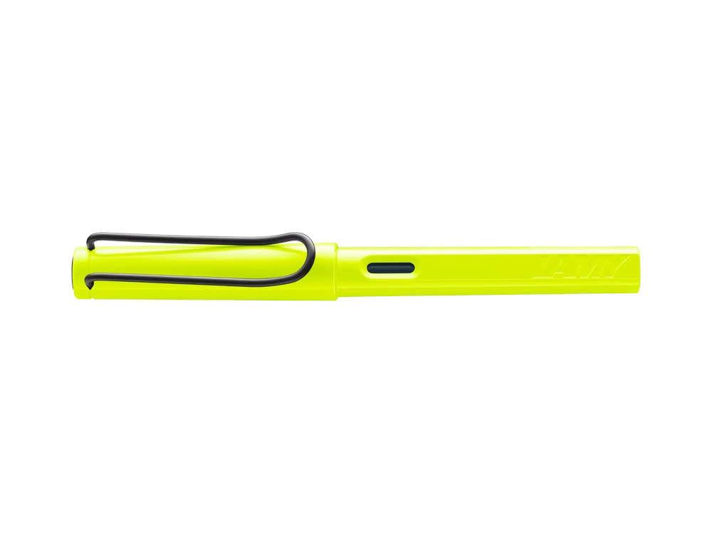 Pluma Estilográfica Lamy Safari Neon Yellow, Edición Especial, 1241854