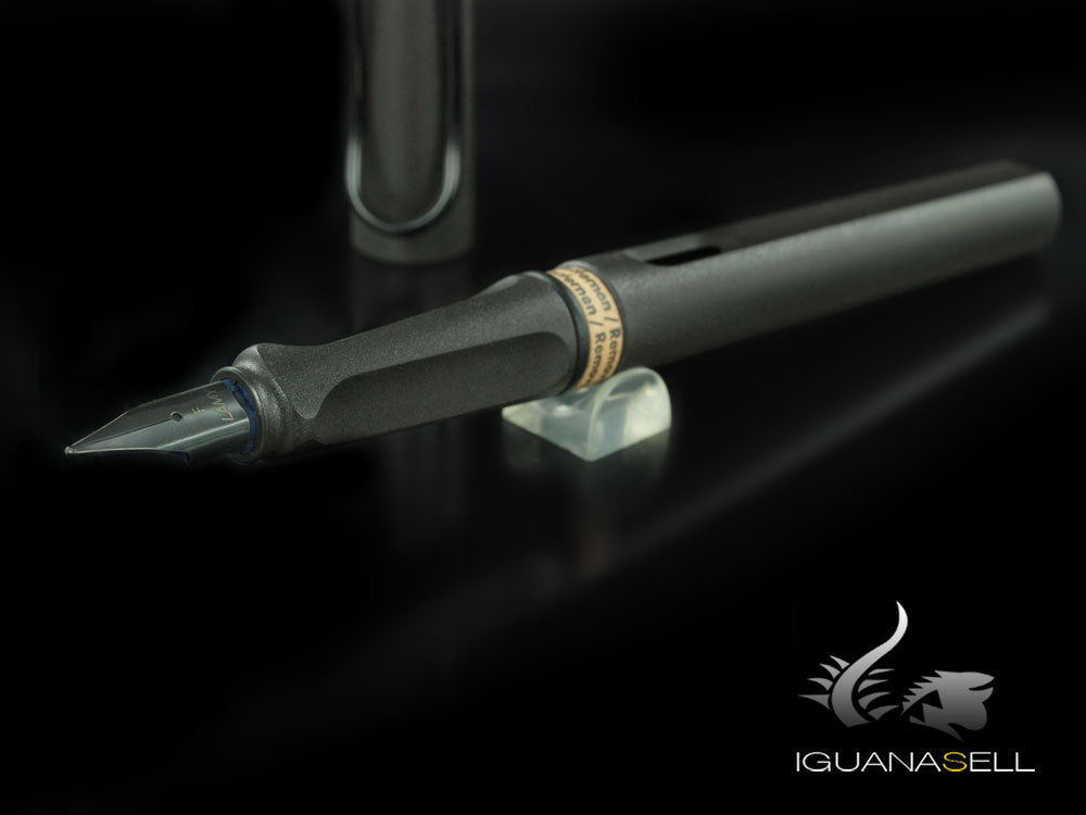 Pluma Estilográfica Lamy Safari Umbra, Plástico, Negro Mate, 1203065