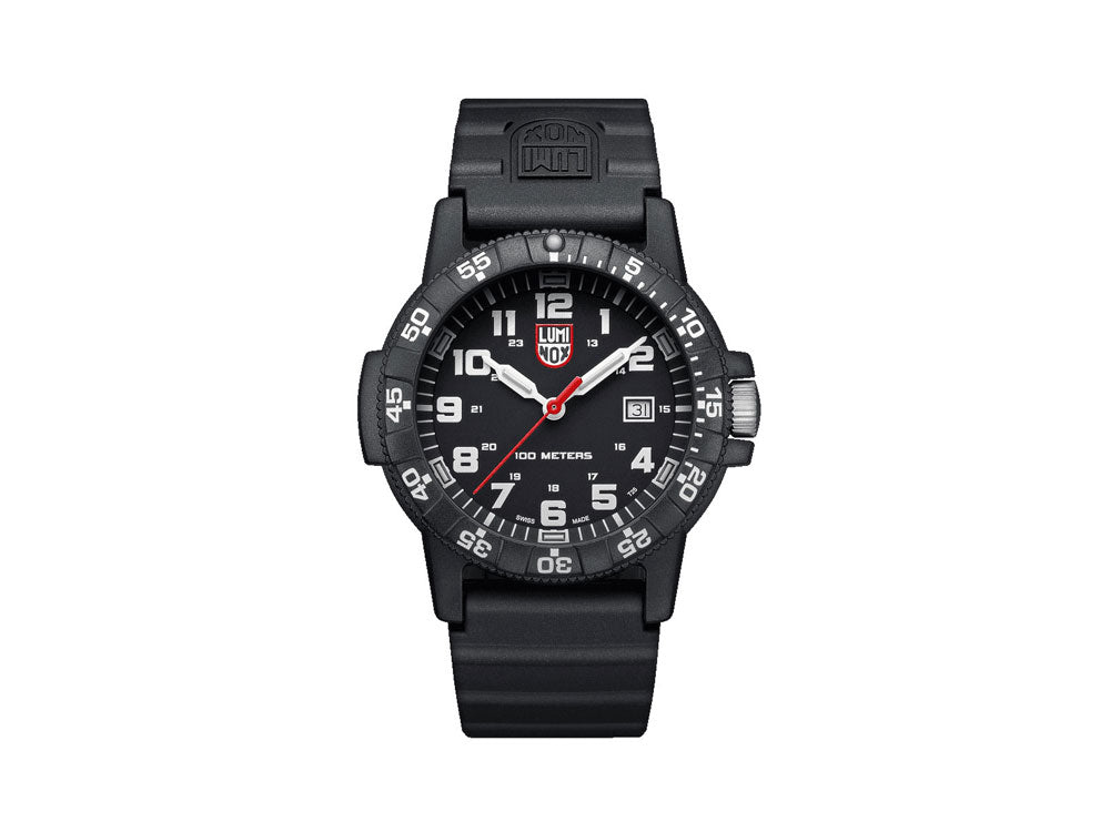 Reloj de Cuarzo Luminox Leatherback Sea Turtle Giant, Negro, Carbono, 44mm