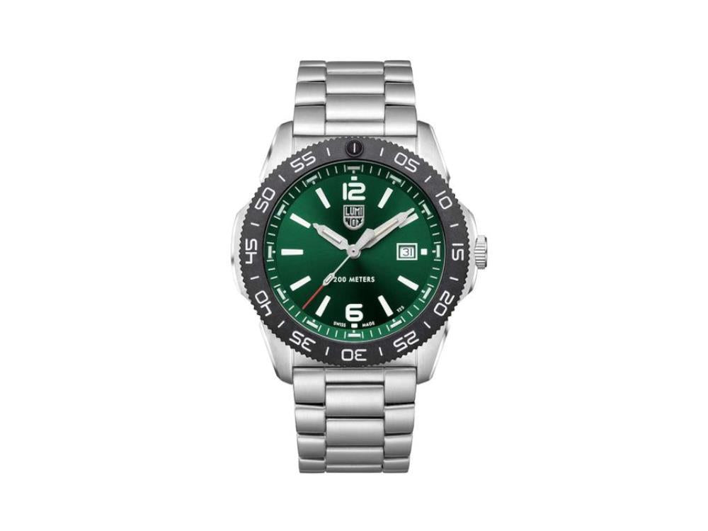 Reloj de Cuarzo Luminox Sea Pacific Diver, Verde, 44 mm, Día, 20 atm, XS.3137