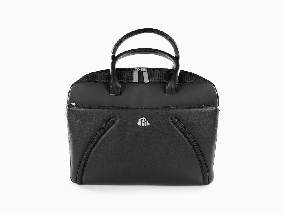 Portadocumentos Maybach The Scope I, Piel, Negro, Cremallera, MMA-BAGBUSC-BLA