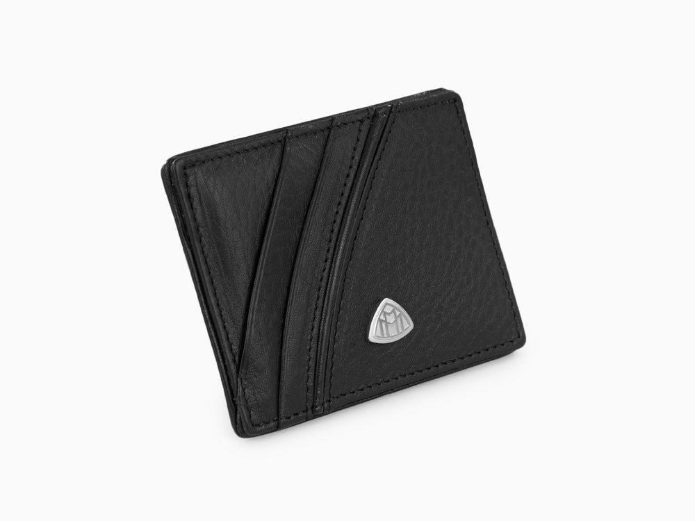 Tarjetero Maybach The Realm I, Piel, Negro, 5 Tarjetas, MMA-CARRE02-BLA