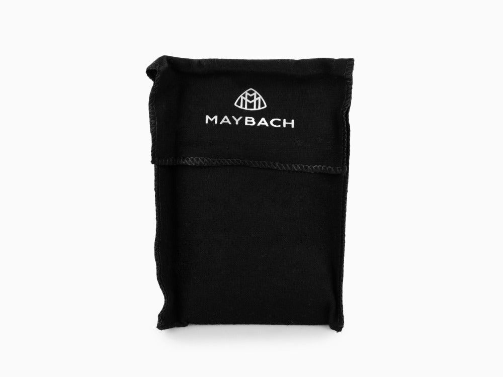 Tarjetero Maybach The Realm I, Piel, Negro, 5 Tarjetas, MMA-CARRE02-BLA