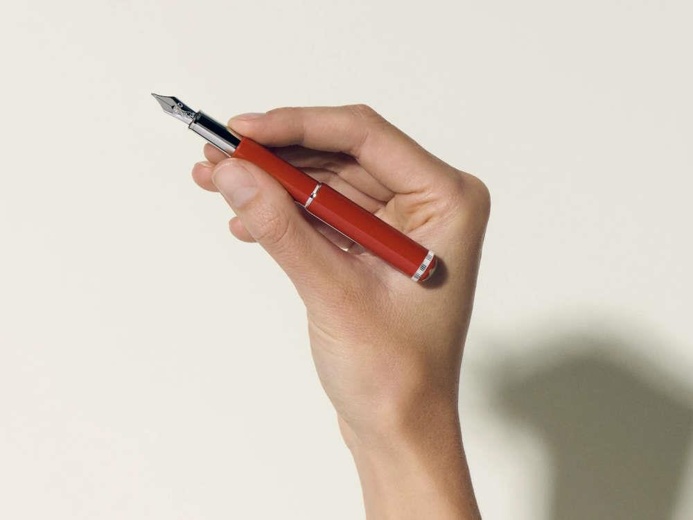 Pluma Estilográfica Montblanc Heritage Rouge et Noir Baby Coral, 127856