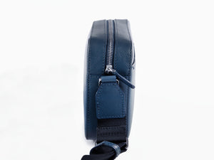 Bolso Montblanc Sartorial Zip Top, Piel, Azul, Cremallera, 130102