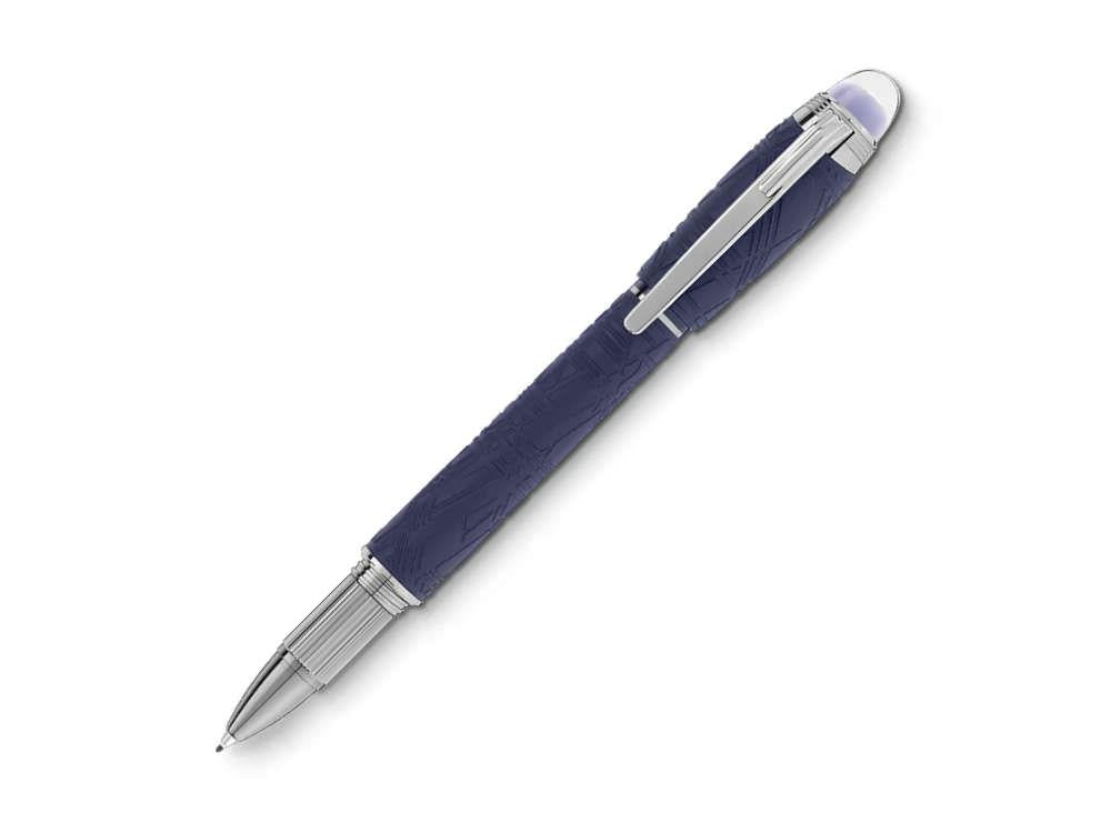 Fineliner Montblanc StarWalker SpaceBlue Resina, Azul, Adornos rutenio, 130212