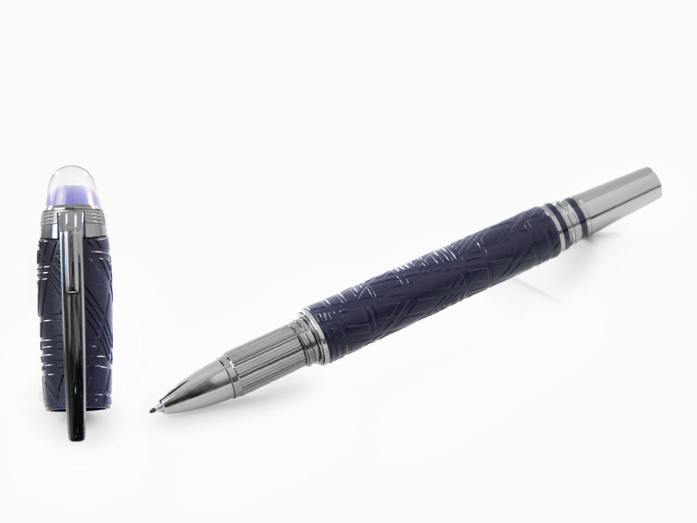 Fineliner Montblanc StarWalker SpaceBlue Resina, Azul, Adornos rutenio, 130212