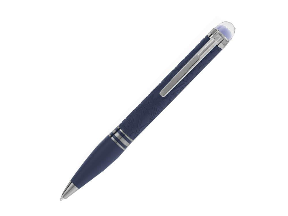 Bolígrafo Montblanc StarWalker SpaceBlue Resina, Azul, Adornos rutenio, 130213