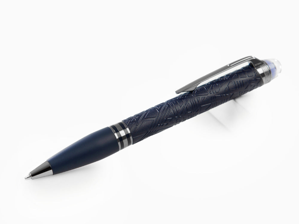 Bolígrafo Montblanc StarWalker SpaceBlue Resina, Azul, Adornos rutenio, 130213