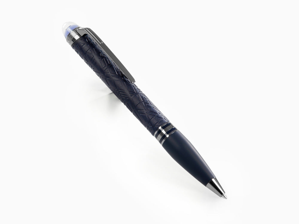 Bolígrafo Montblanc StarWalker SpaceBlue Resina, Azul, Adornos rutenio, 130213