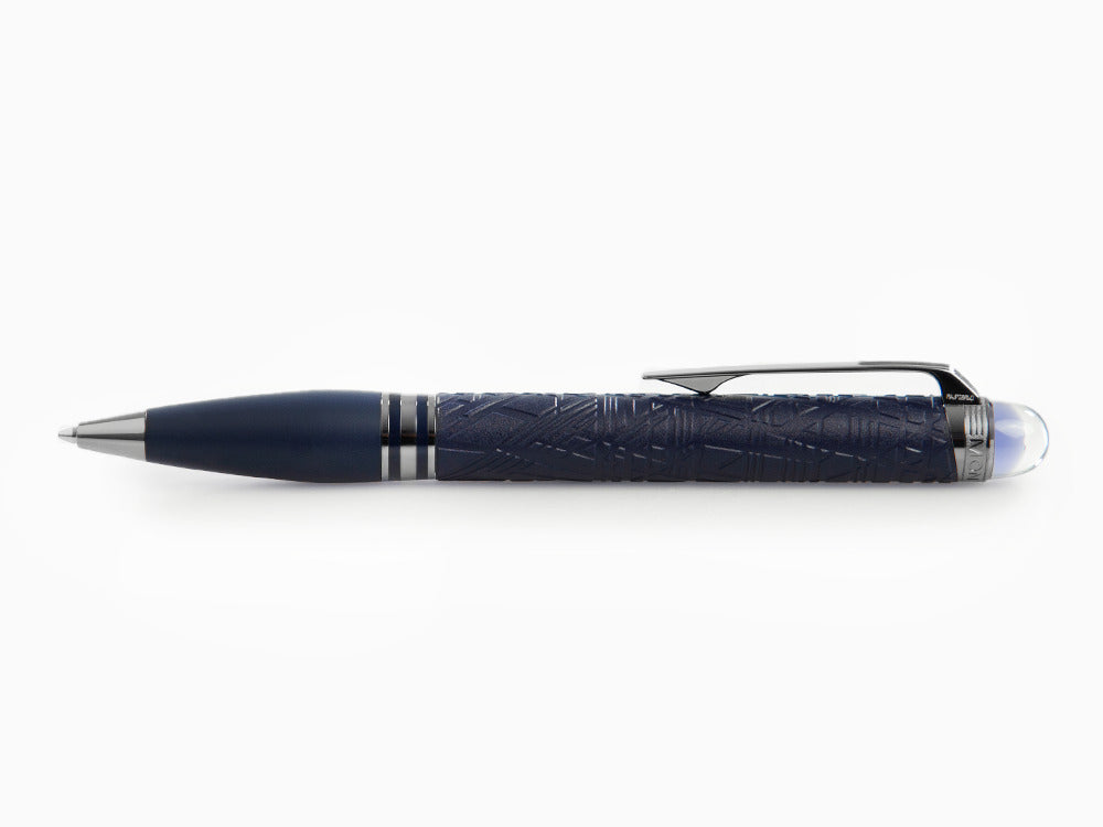Bolígrafo Montblanc StarWalker SpaceBlue Resina, Azul, Adornos rutenio, 130213