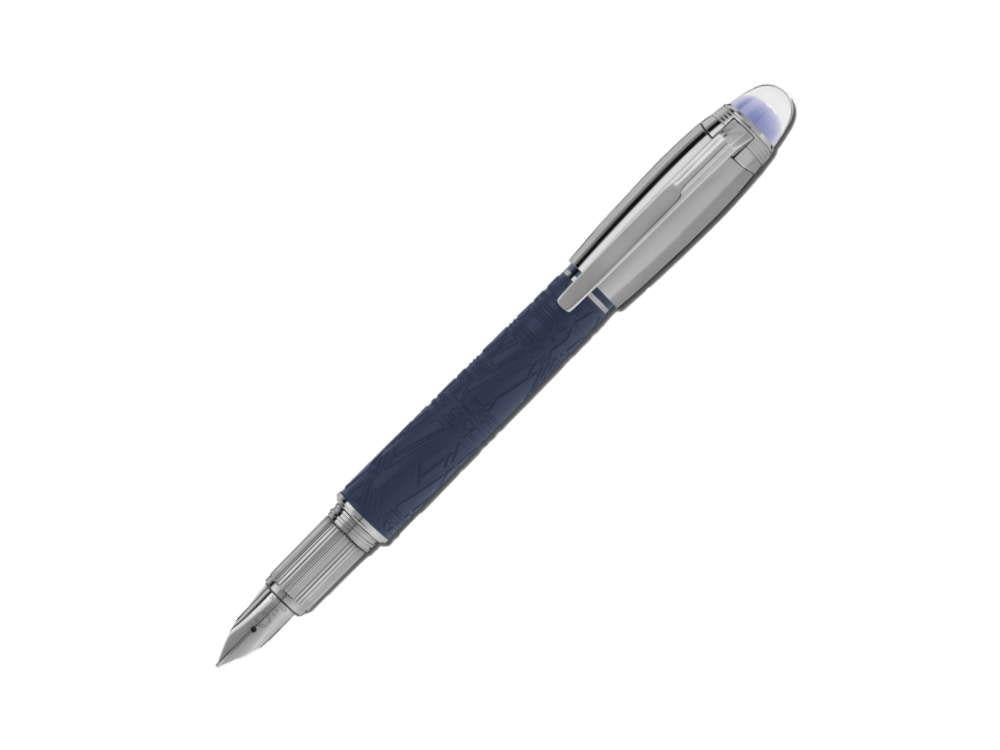Pluma Estilográfica Montblanc StarWalker SpaceBlue Doué, 130215