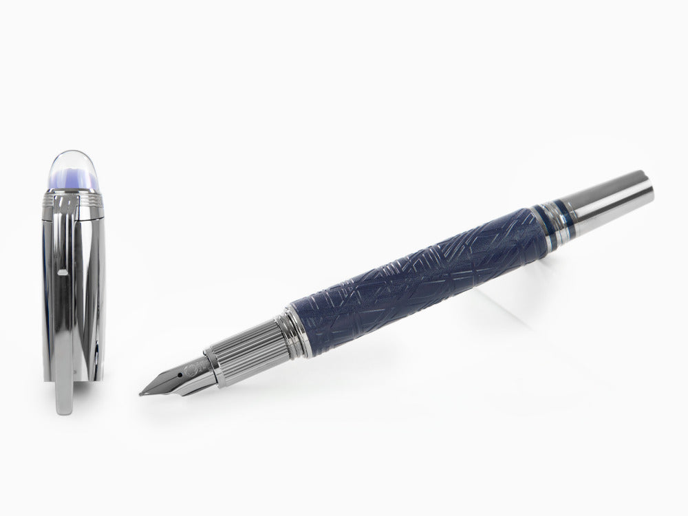 Pluma Estilográfica Montblanc StarWalker SpaceBlue Doué, 130215