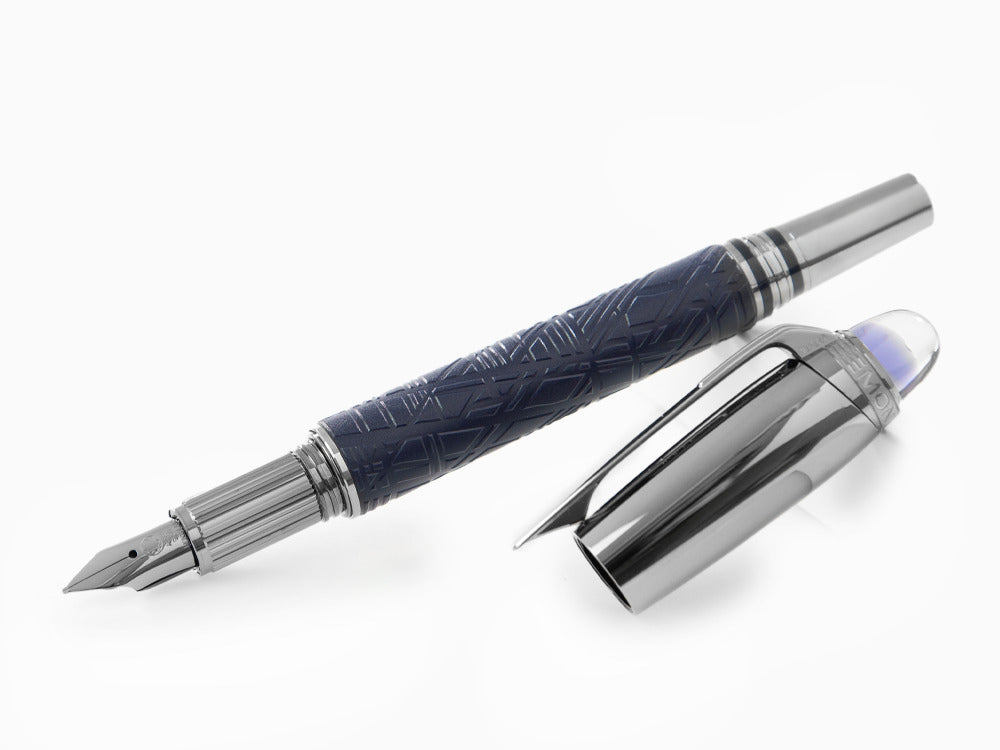 Pluma Estilográfica Montblanc StarWalker SpaceBlue Doué, 130215