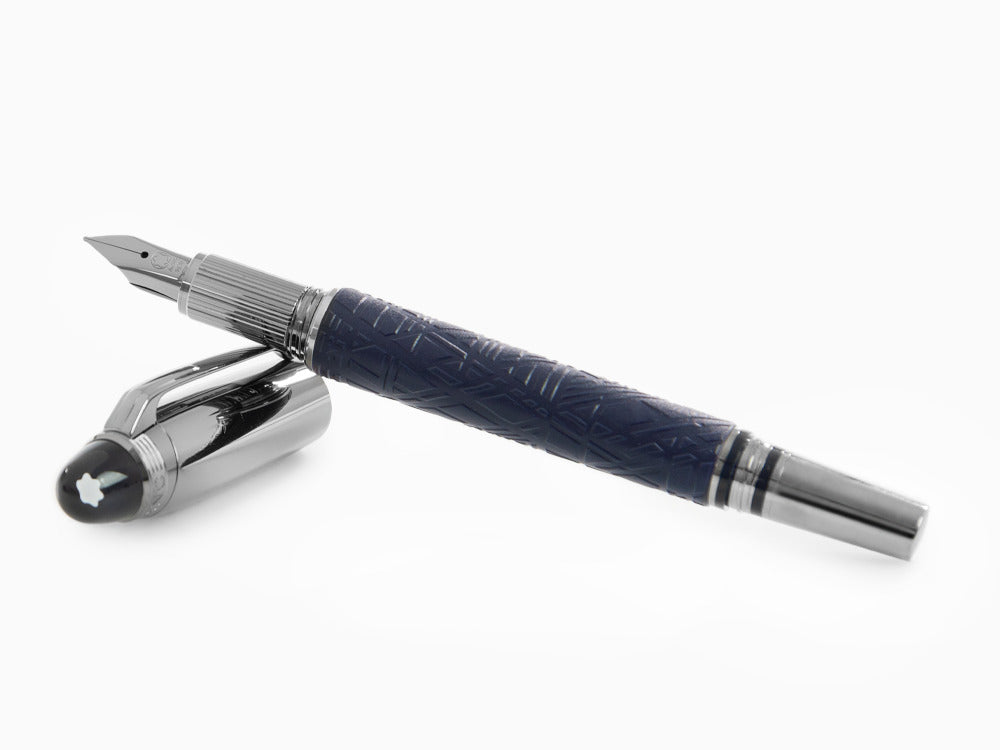 Pluma Estilográfica Montblanc StarWalker SpaceBlue Doué, 130215