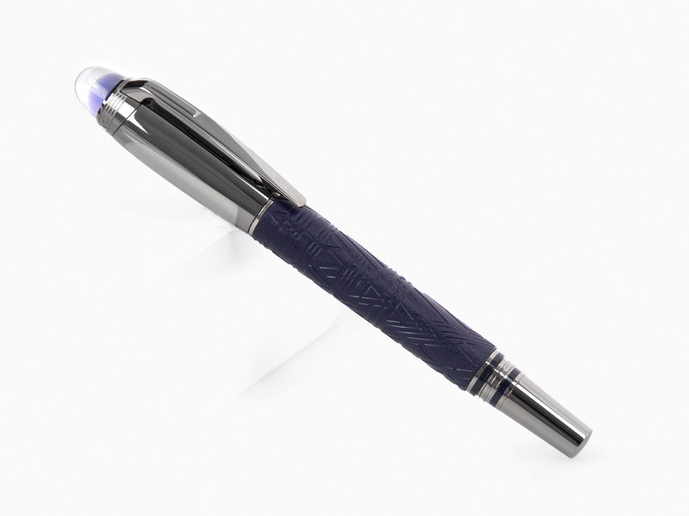 Fineliner Montblanc StarWalker SpaceBlue Doué, Adornos en rutenio, 130216