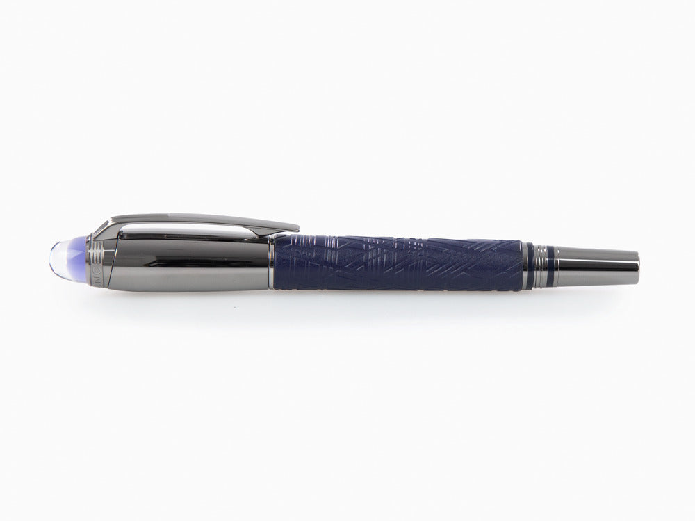 Fineliner Montblanc StarWalker SpaceBlue Doué, Adornos en rutenio, 130216