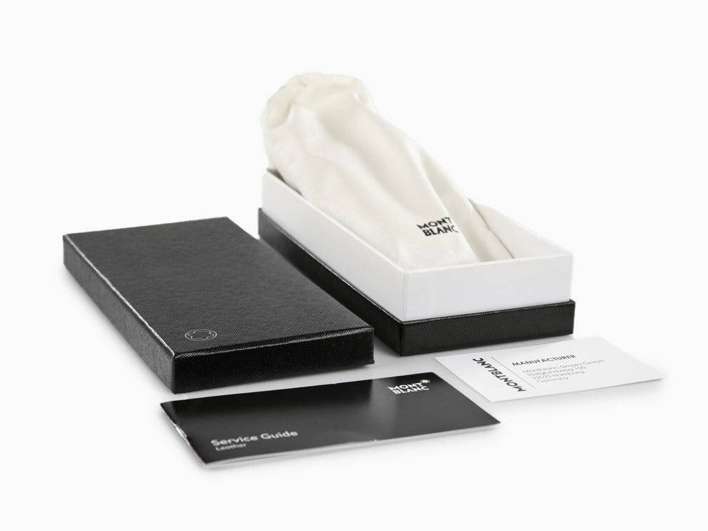 Estuche Montblanc Sartorial, 2 Artículos, Piel, Solapa, Negro, 130751