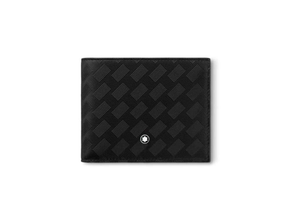 Cartera Montblanc Extreme 3.0, Negro, Piel, 6 Tarjetas, 131762