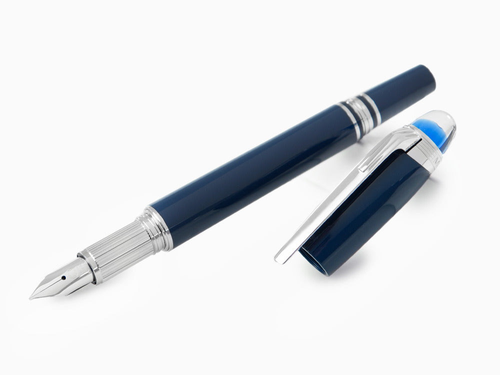Estilográfica Montblanc StarWalker Blue Planet, Resina preciosa, 132439