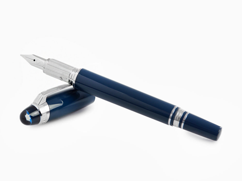 Estilográfica Montblanc StarWalker Blue Planet, Resina preciosa, 132439