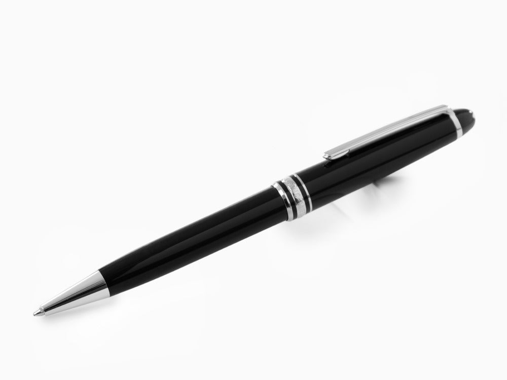 Bolígrafo Montblanc Meisterstück Classique, Adornos en platino, 132446