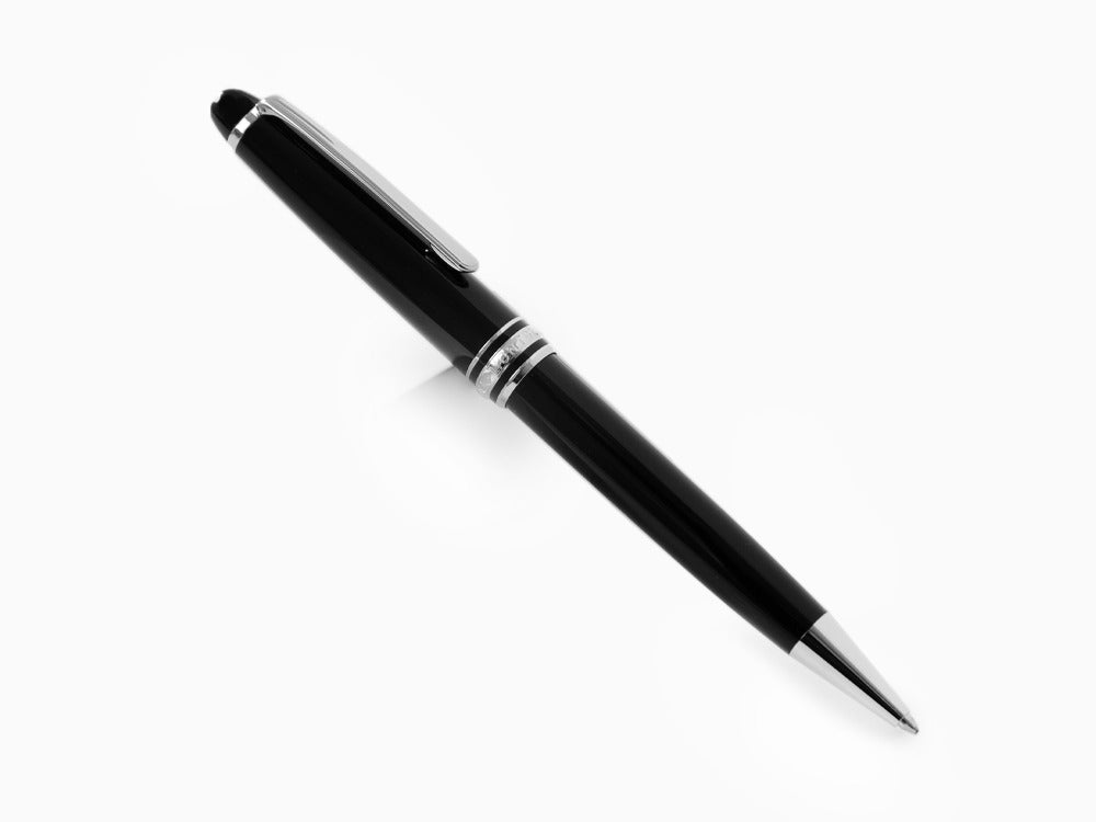 Bolígrafo Montblanc Meisterstück Classique, Adornos en platino, 132446