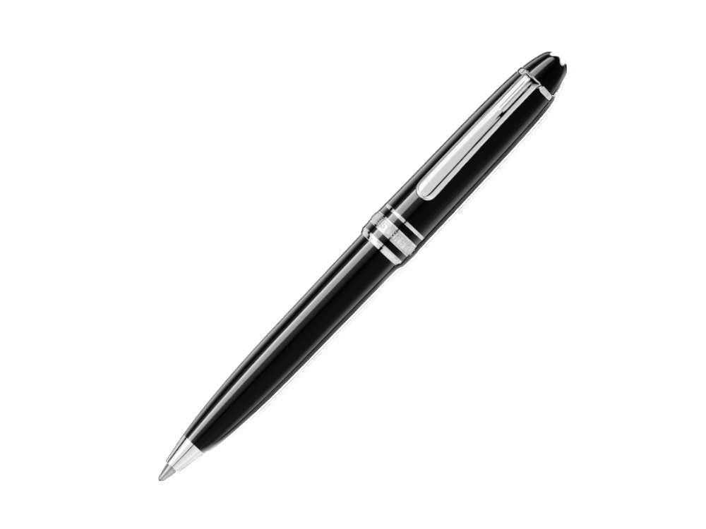 Bolígrafo Montblanc Meisterstück Mozart Small, Adornos en platino, 132472