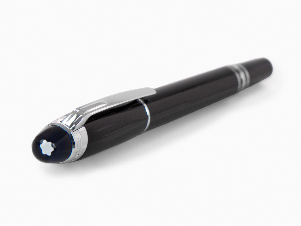 Fineliner Montblanc StarWalker, Resina preciosa, Negro, Platino, 132508