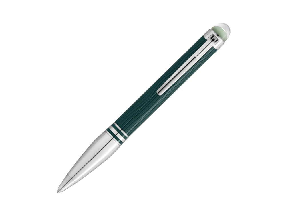 Bolígrafo Montblanc StarWalker PolarGreen Doué, Resina preciosa, Verde, 132908