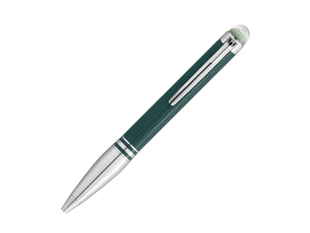 Bolígrafo Montblanc StarWalker PolarGreen Doué, Resina preciosa, Verde, 132908