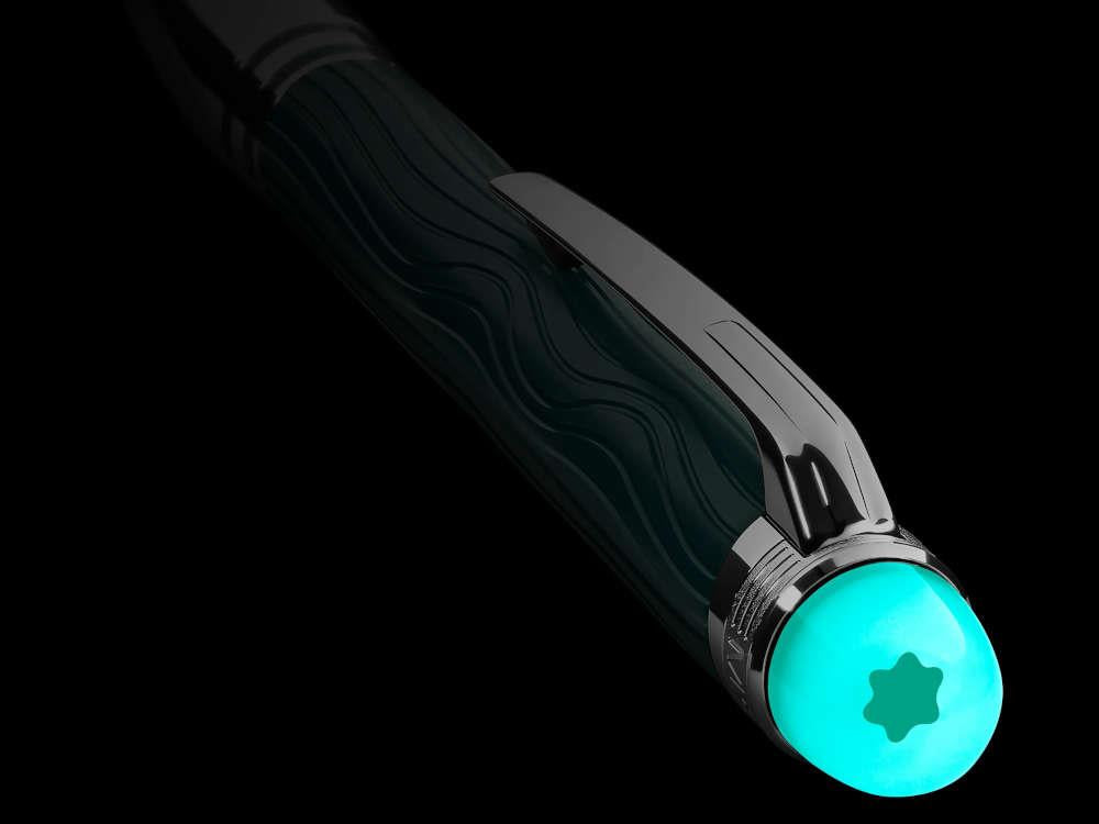 Bolígrafo Montblanc StarWalker PolarGreen Doué, Resina preciosa, Verde, 132908