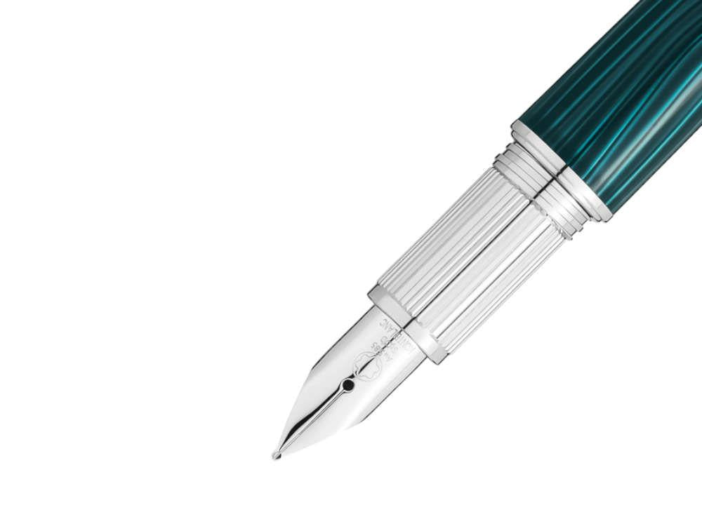 Pluma Estilográfica Montblanc StarWalker PolarGreen Metal, 132910