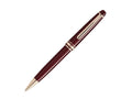 Bolígrafo Montblanc Meisterstück Classique Burgundy, PVD Oro, 133008