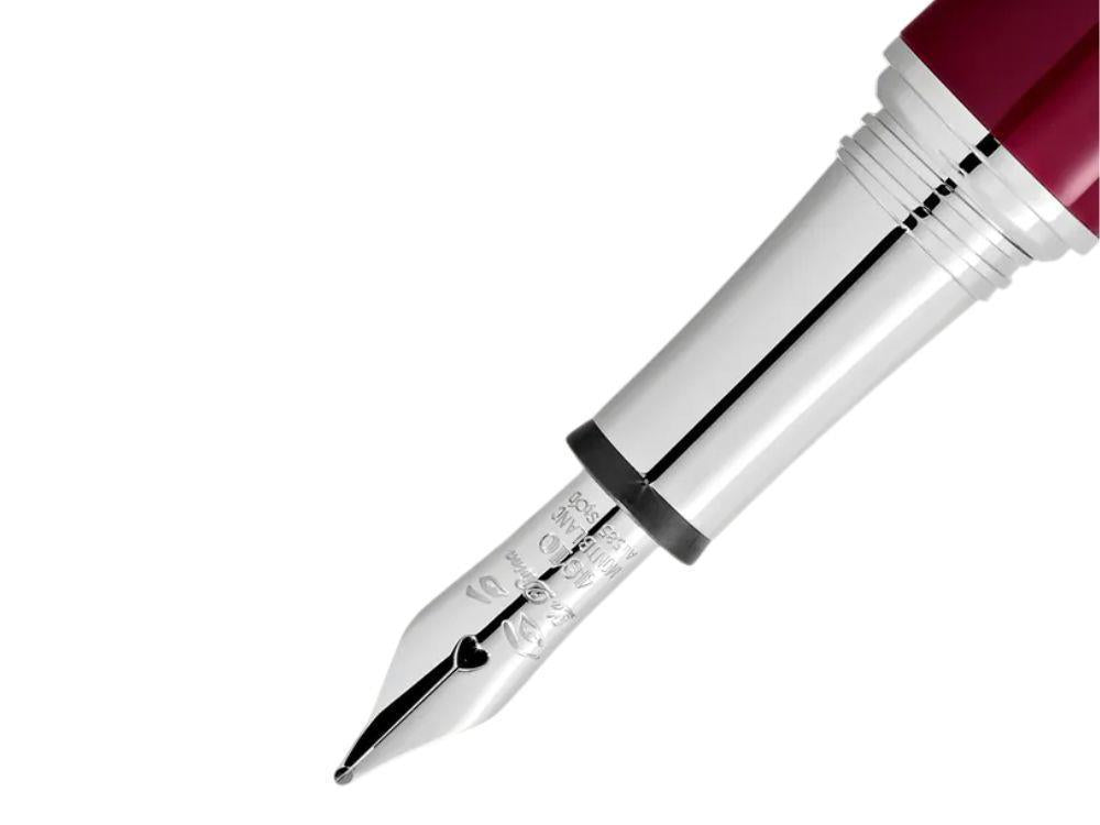 Pluma Estilográfica Montblanc Muses Maria Callas Ruby Edition, 133401