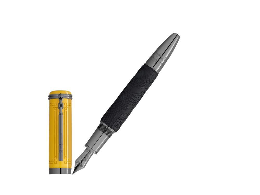 Pluma Estilográfica Montblanc GC Bruce Lee Edición Especial