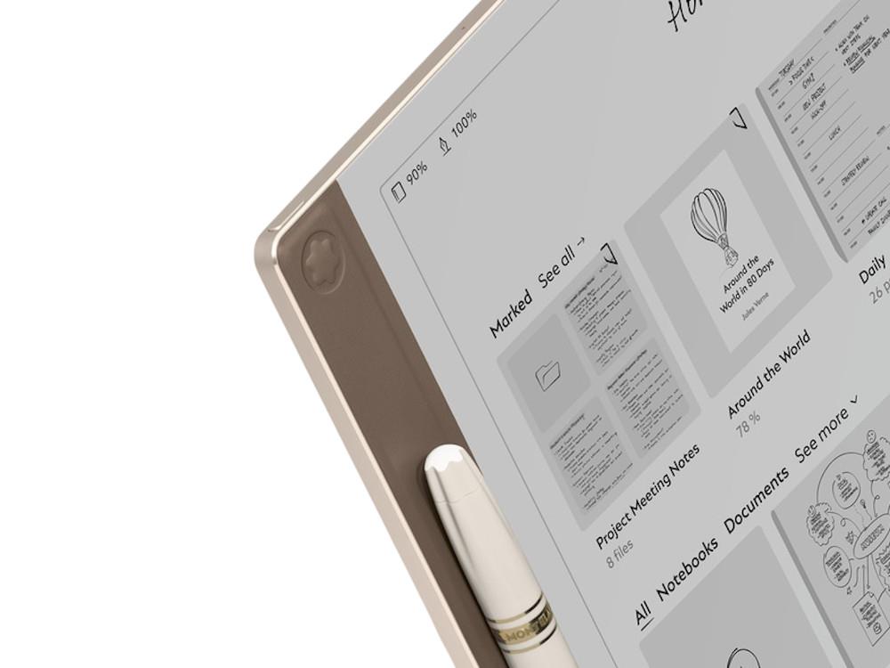 Set de Escritura Digital Montblanc Elixir Gold, 135011