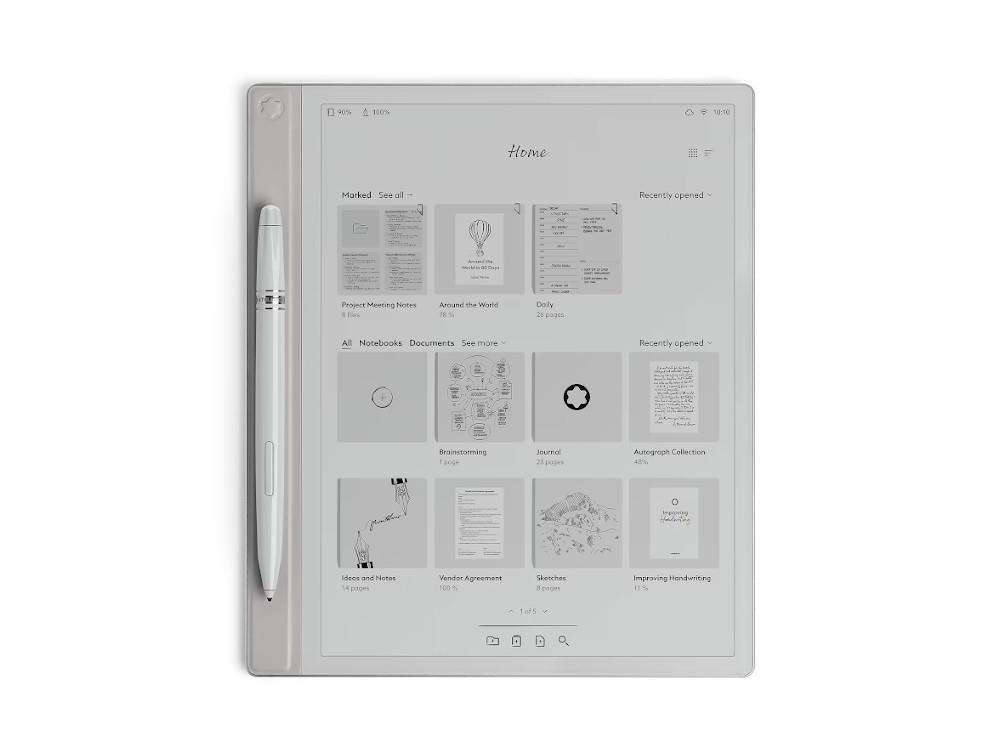 Set de Escritura Digital Montblanc Gris Frío, 135012