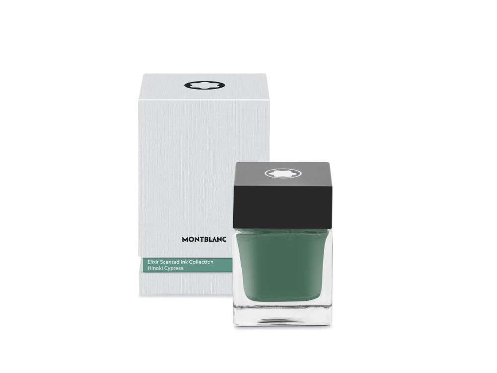 Tintero Elixir Scented Hinoki Cypress Montblanc, Verde, 50ml, Cristal, 136800