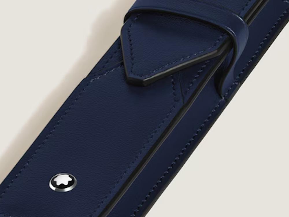 Estuche Montblanc Envelope, 1 Artículo de Escritura, Piel, Azul, 221348