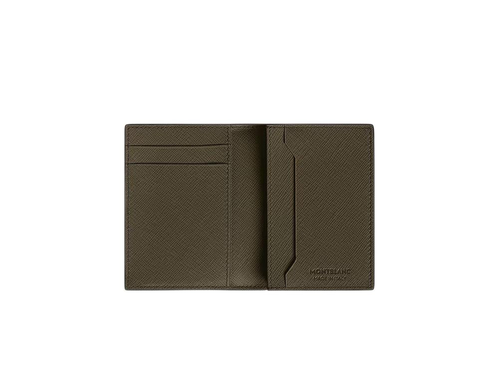 Cartera Montblanc Sartorial Caqui 6 Tarjetas, 221362